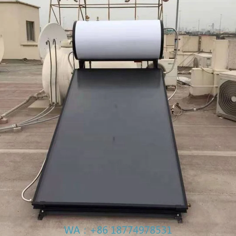Solar Tanks Flat Plate Solar Water Heater for Global Market High Pressure Solar 150L 200l Stainless