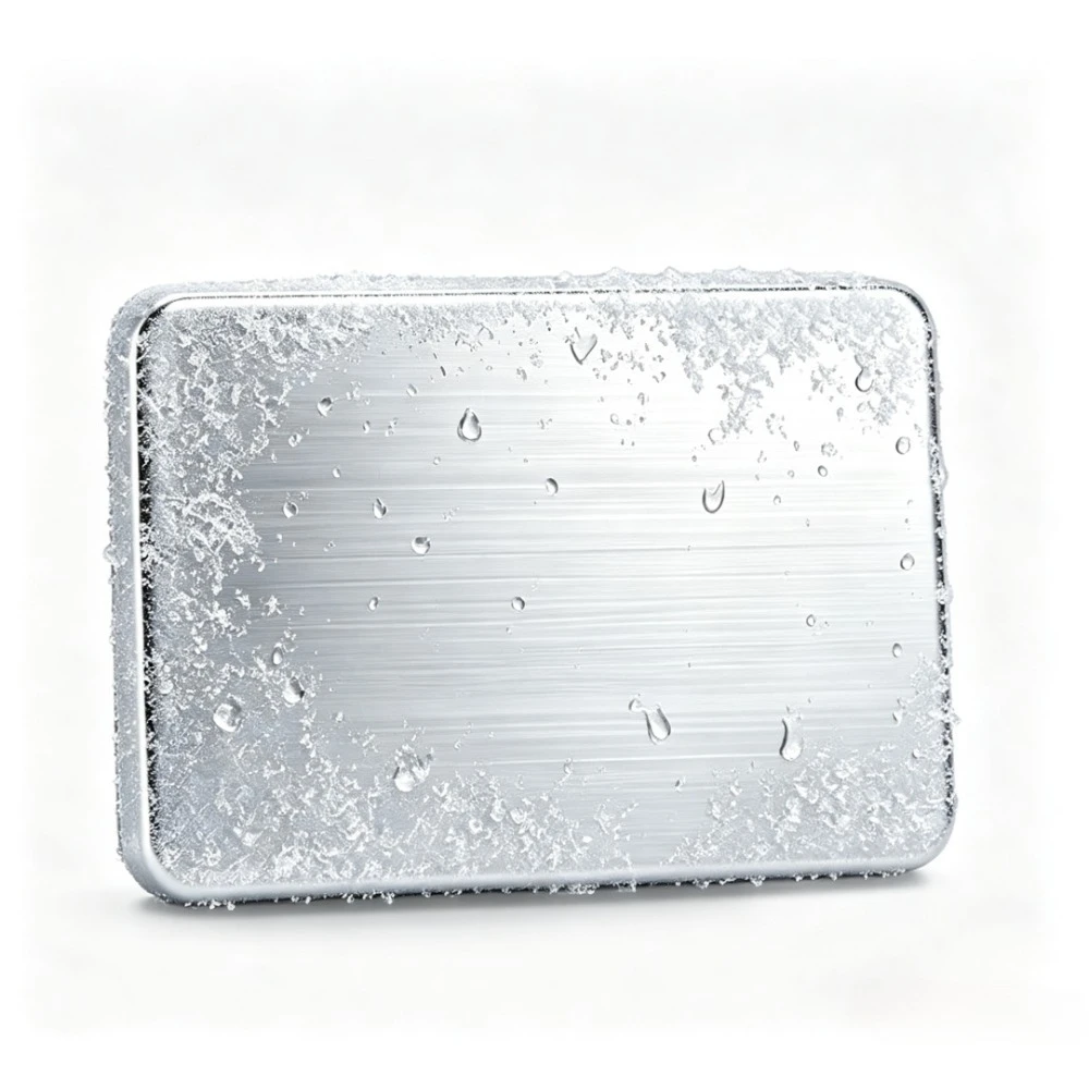 Ice Packs for Lunch Boxes,Stainless Steel Cooling Pack for Cooler,Quick Freeze Long-Lasting Reusable Ice Pack,for Hiking,Camping