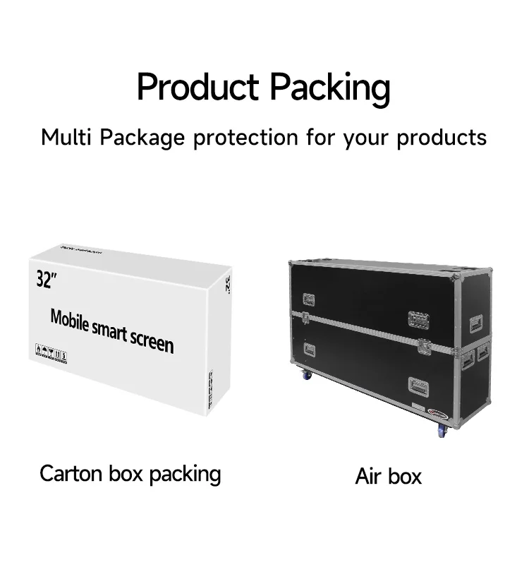 21.5 인치 충전식 휴대용 스마트 TV 스탠드 Me Tv 휴대용 모바일 터치 스크린 스마트 TV, 체육관 게임용 바퀴 스피커 포함