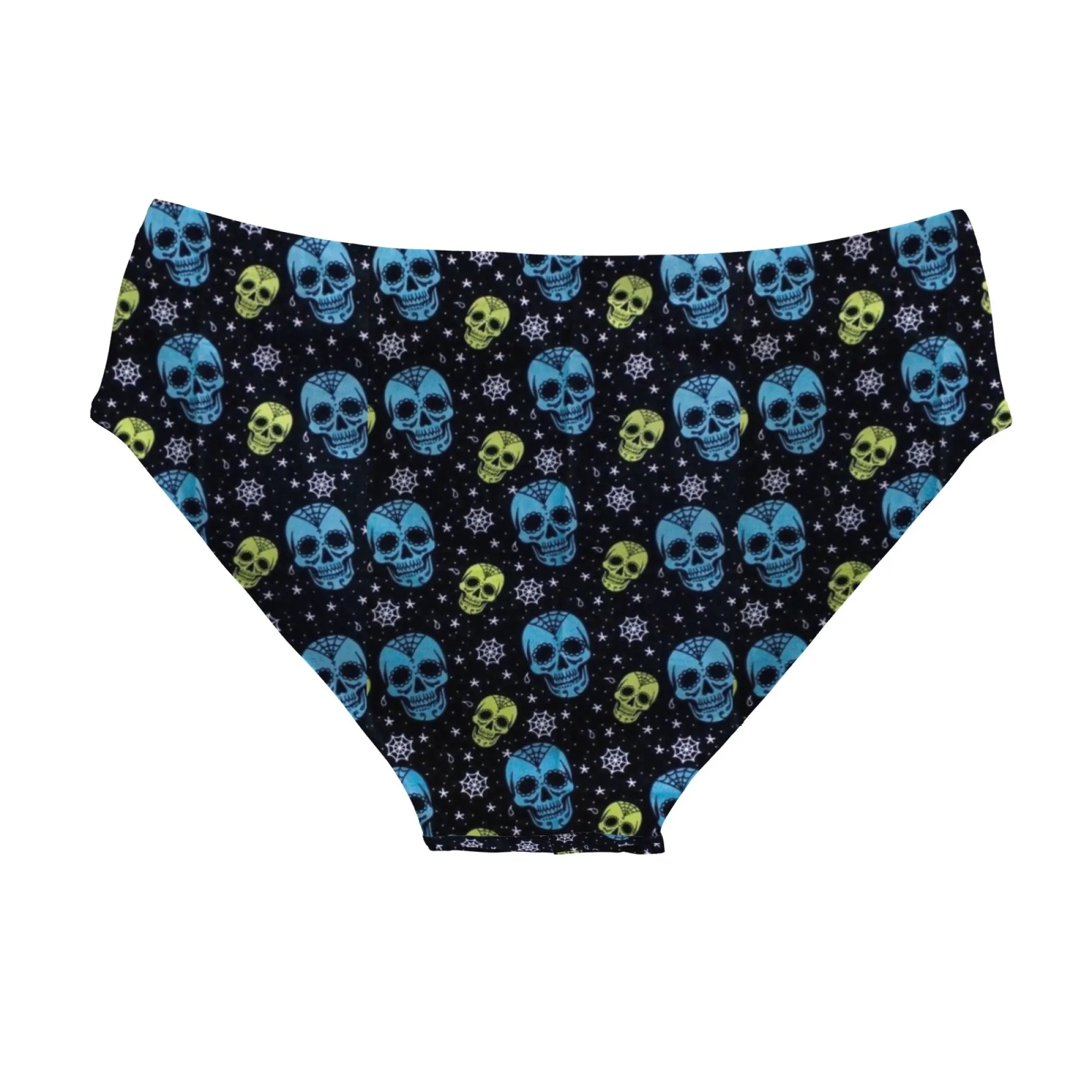 Sugar Skull Spider Swim Trunks Lightweight Comfortable Sexy Men's Triangle Trunks Pool Party Beach Vacations Sexy Mens Bikinis