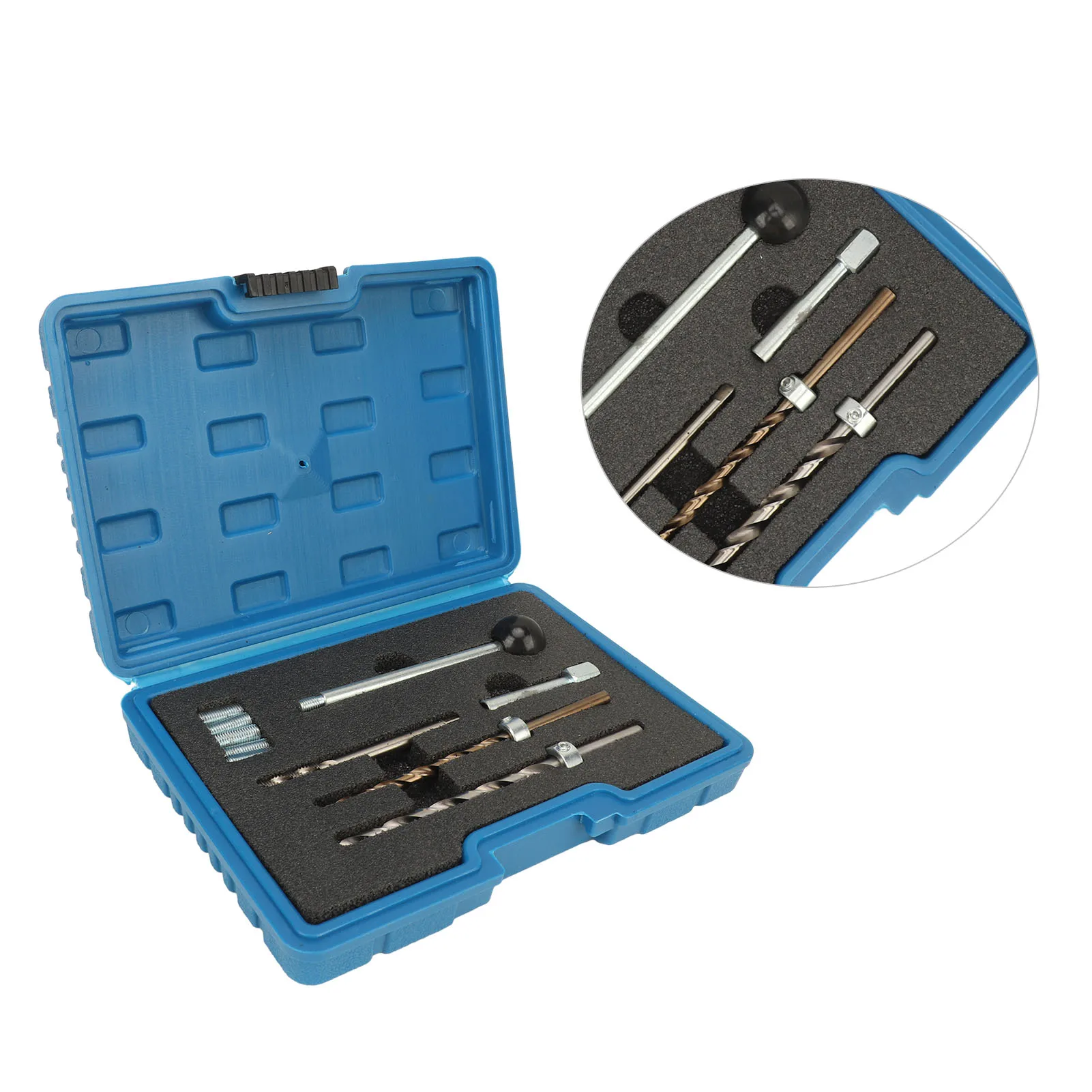 10PCS Injector Clamping Bolt Thread Repair Kit High Strength for Fuel Injector Screw Thread Restoration Tool