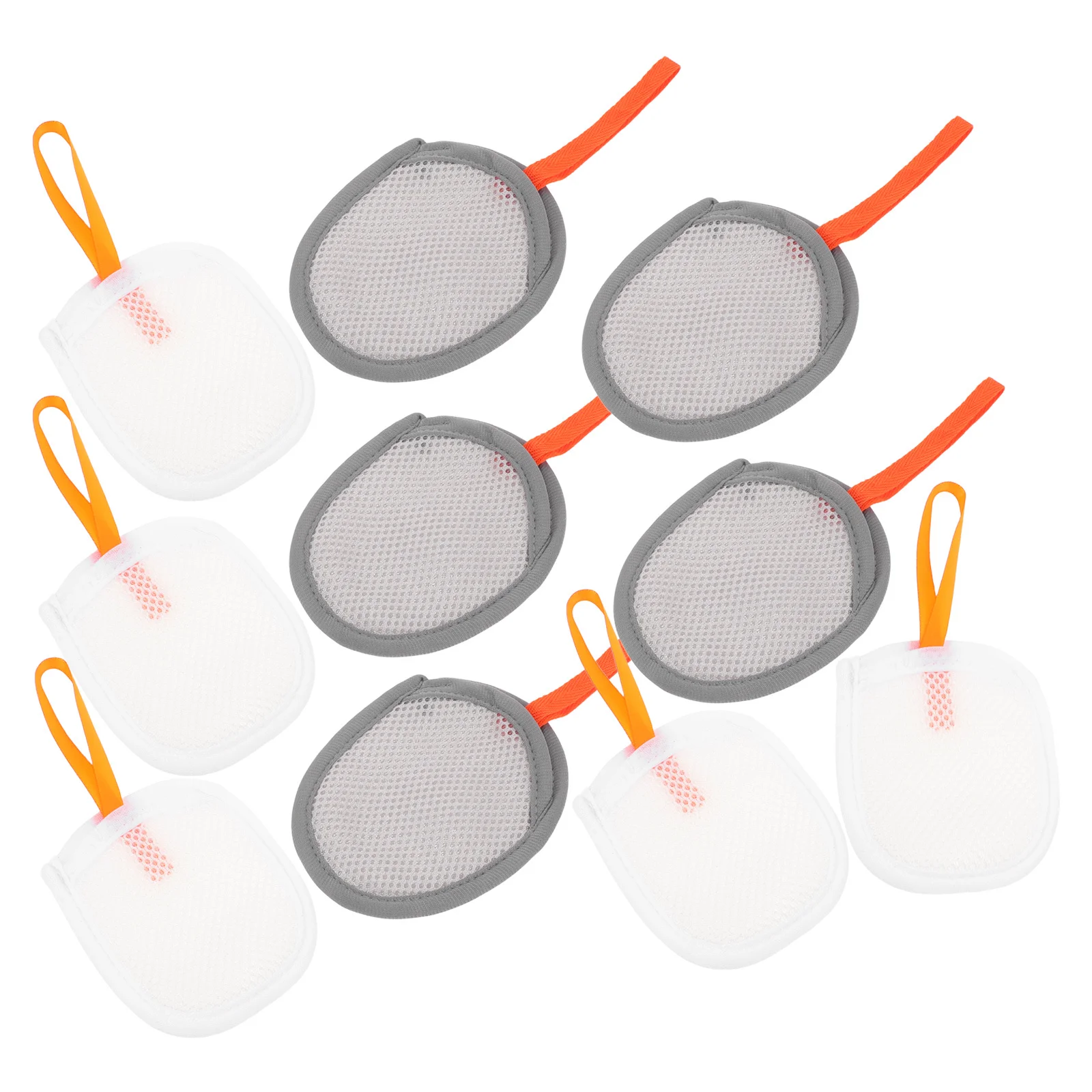 10 قطعة مزدوجة الوجهين رغوة شبكة كيس الصابون رغوة صافي التقشير الحقيبة السفر الاستحمام كيس الصابون رغوة صافي الاستحمام رغوة شبكة #5