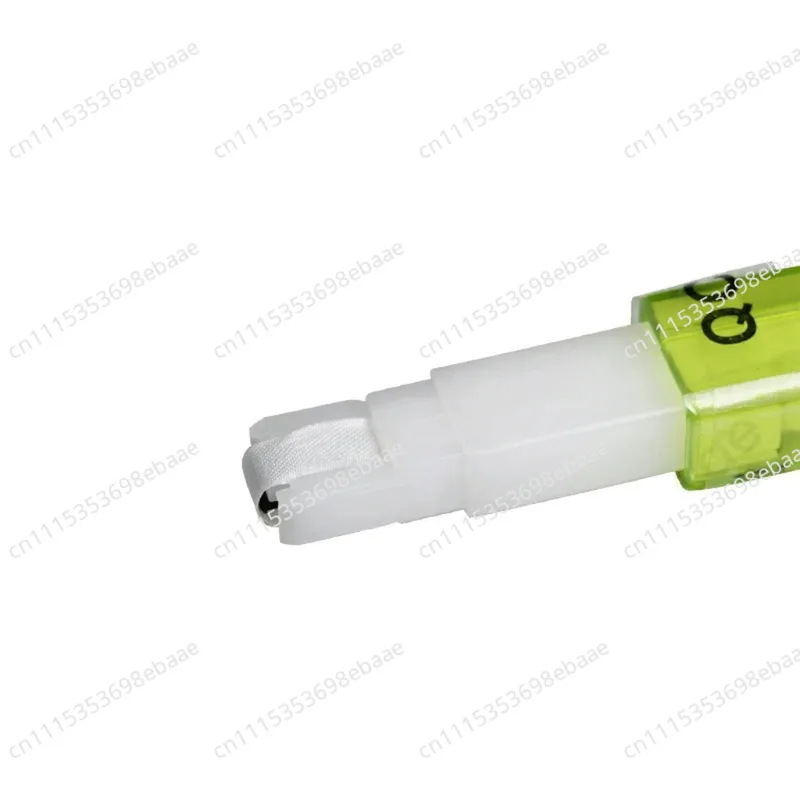 MPO fiber optic cleaner with one-button cleaning pen, 12-pin connector, ferrule end face interface, jumper, and pigtail.