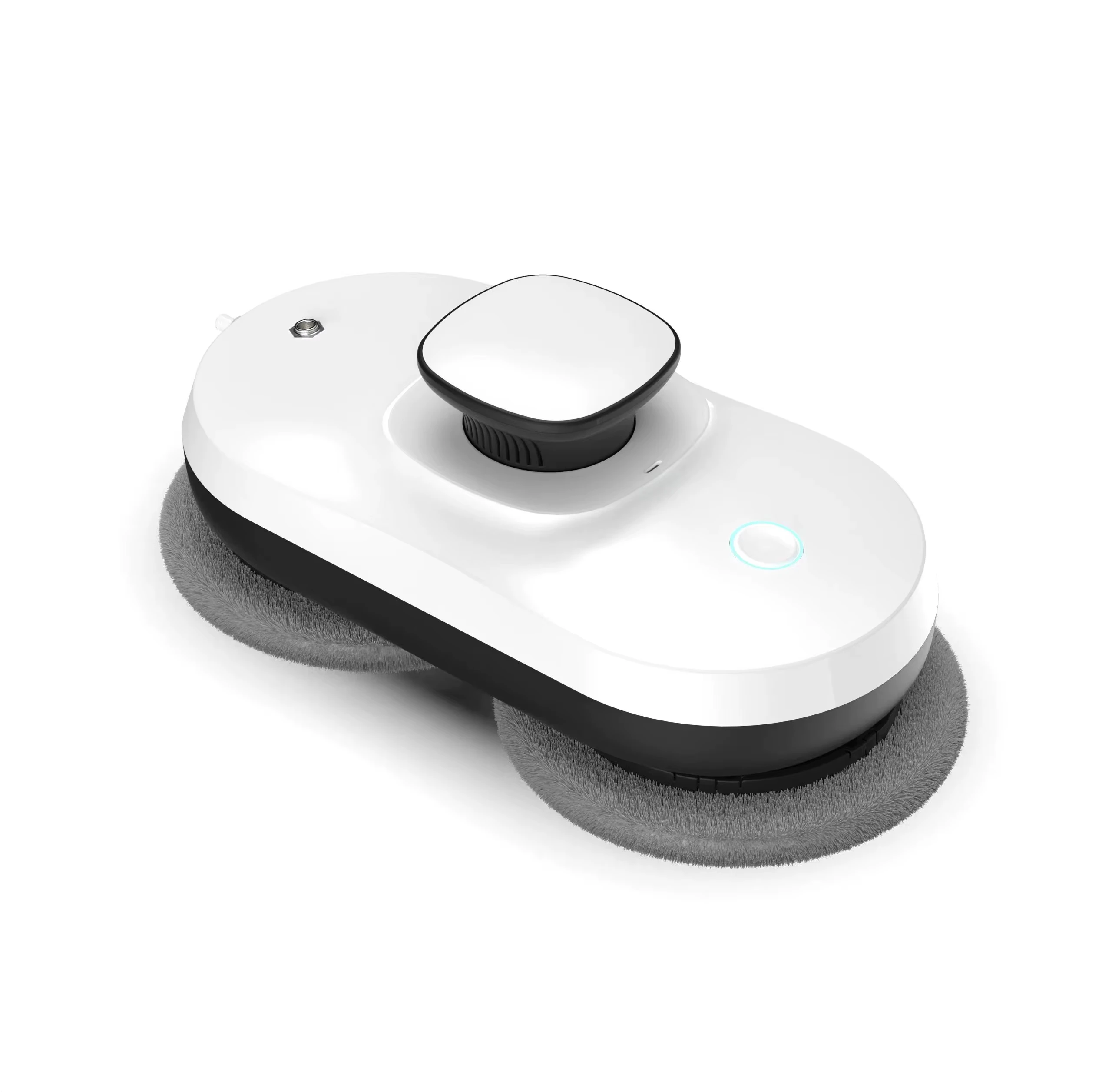 Portable Smart Window Cleaning Robot, Edge Detection Remote Control Electric Window Cleaner for Interior & Exterior Window