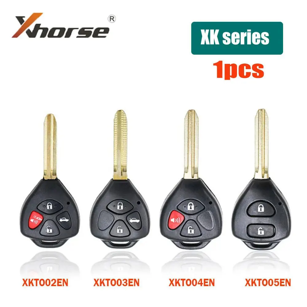 

1pcs Xhorse XKTO02EN Universal VVDI Wire Remote Key XKTO03EN XKTO04EN XKTO05EN Car Remote key for Toyota VVDI2 Xhorse VVDI Tool