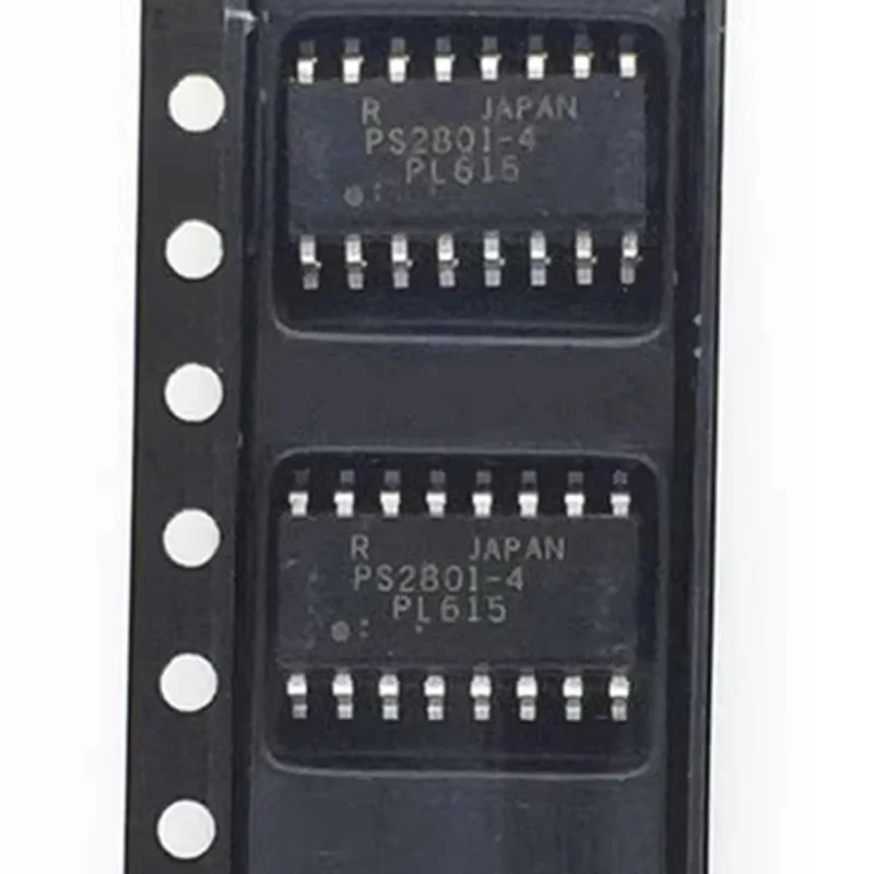 

10Pcs New Original Ps2801-4 Sop-16 Patch Four-Channel Transistor Optocoupler