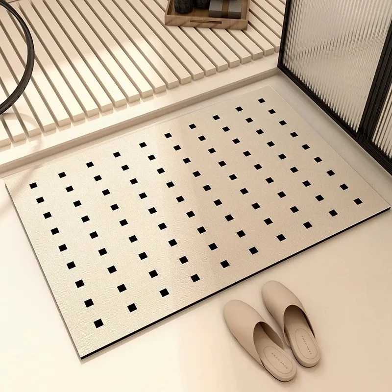 Anti-slip Floor Mat Comfortable Breathable Memory Foam Floor Mat Washable Dust-proof Floor Mat For Living Room Bedroom Bathroom