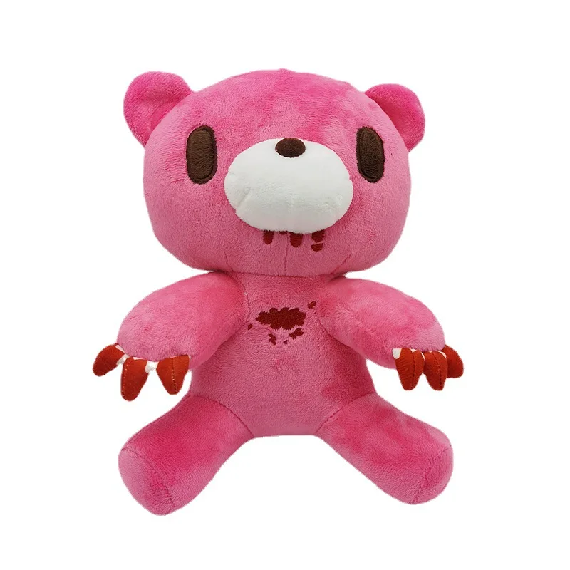 Juguete de peluche de oso sombrío para niños, muñeco de personaje de dibujos animados, oso lindo, Animal de peluche suave, regalo de cumpleaños, decoración de la habitación, 20cm