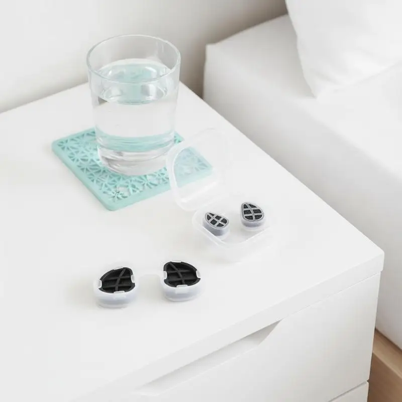 Comfortable Invisible Removable Nasal Filters, Pollen Dust Barrier Nose Filter Plugs Air Pollution Protection Nasal Mask for Us
