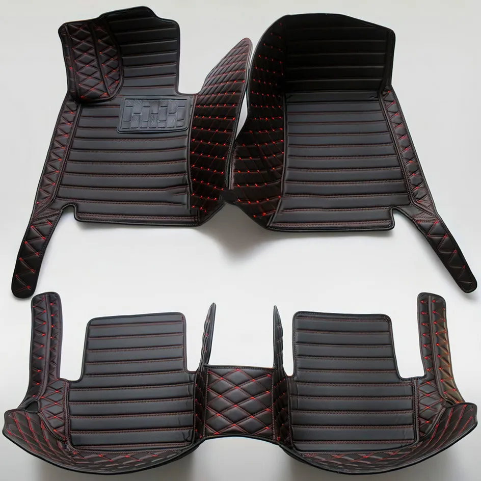 Auto leather carpet pads for Lexus GS GS200t GS250 GS300 GS350 GS430 2008-2018 GS460Custom car floor mats vehicle foot mat rugs
