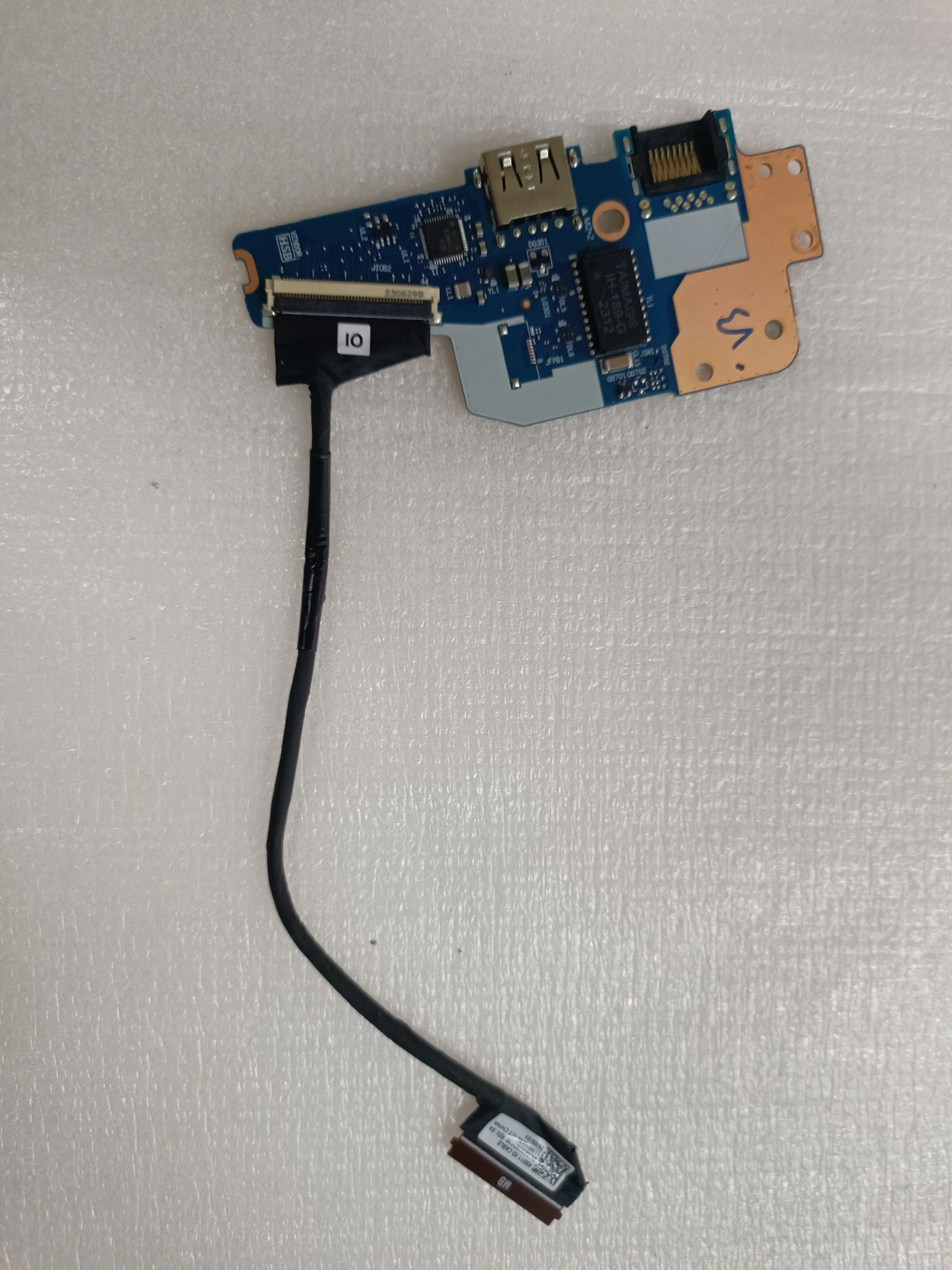 

Used Original for Lenovo ThinkPad E16 Gen 1 USB Switch Board NIC Board NS-F311 Cable