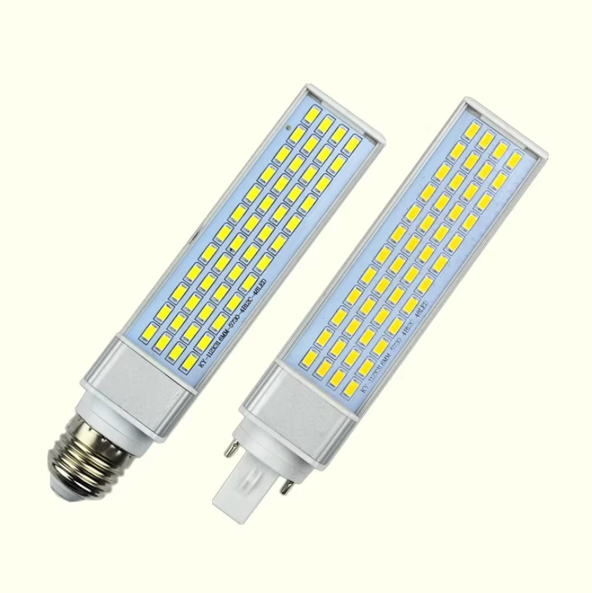 

5W 7W 9W 12W 15W 25W E27 G24 G23 LED Corn Bulb Lamp Light SMD 5730/5630 Spotlight 180 Degree AC85-265V Horizontal Plug Light