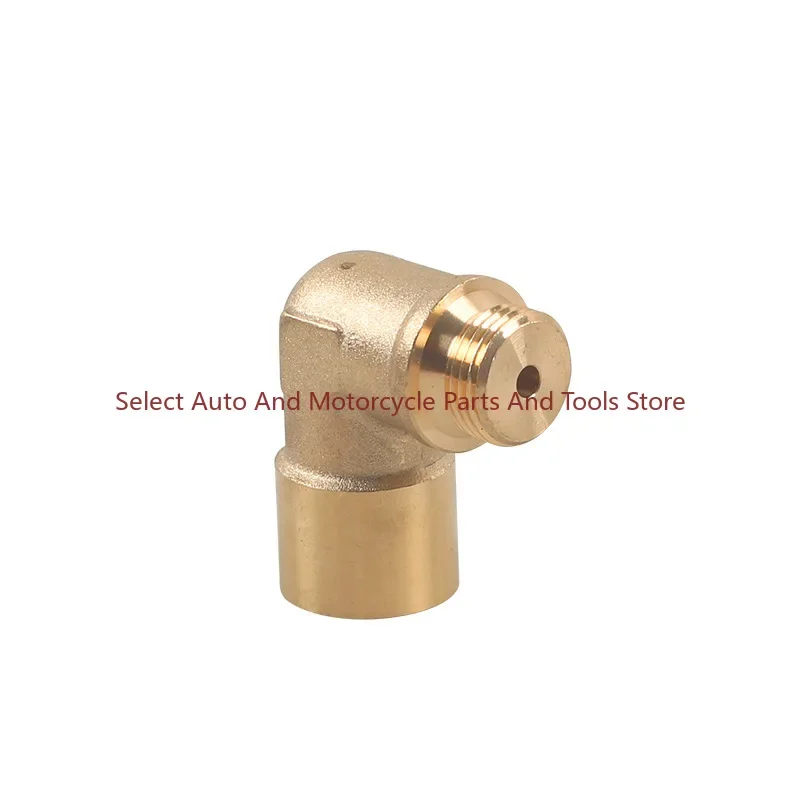 Car Modification Accessories M18 * 1.5 Connector 90 Degree Sensor Adapter Brass Elbow Connector