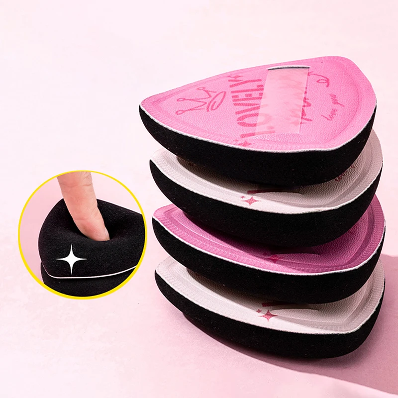 Portable Soft Comfortable Powder Puff Dual Use Wet & Dry Foundation Applicators Makeup Sponge Trendy Design