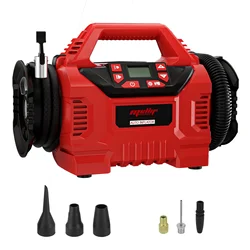 Tire Inflator Portable Air Compressor for Car Tire Pump Compatible with Milwaukee 18V Battery(Battery NOT Included)for car tires