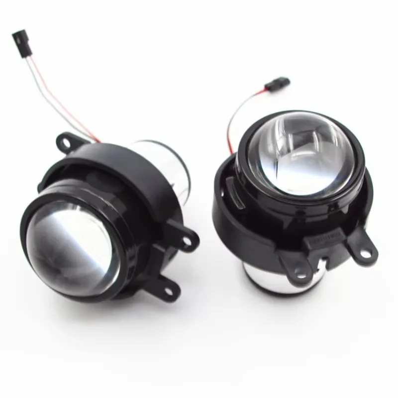 

Retrofit Lamp for Universal 2.5 Inch Fog Light Bi-Xenon Projector Lenses Fog Lamp Assembly High Low Beam Car Driving