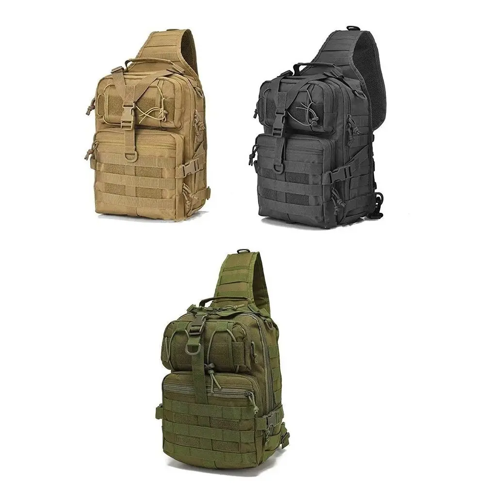 Borsa a tracolla da trekking impermeabile Borsa da alpinismo all'aperto Oxford leggera Zaino da campeggio durevole di grande capacità unisex