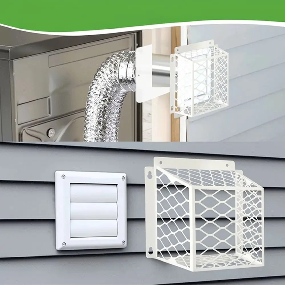 Dryer Vent Bird Guard Cover 3 To 4 Inch Outdoor Exhaust Duct Protector Ventilation Screen For Home Air Systems
