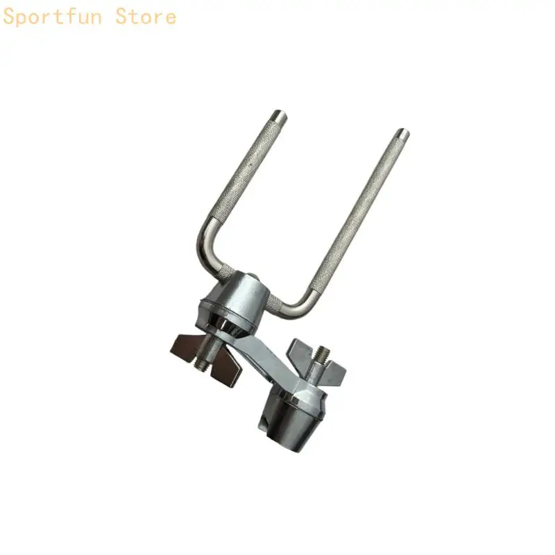 Percussion Hardware Mounting Clamp with U-Shaped Drum Support Bracket for Practice Use, Rehearsal Rooms and Play X7JD