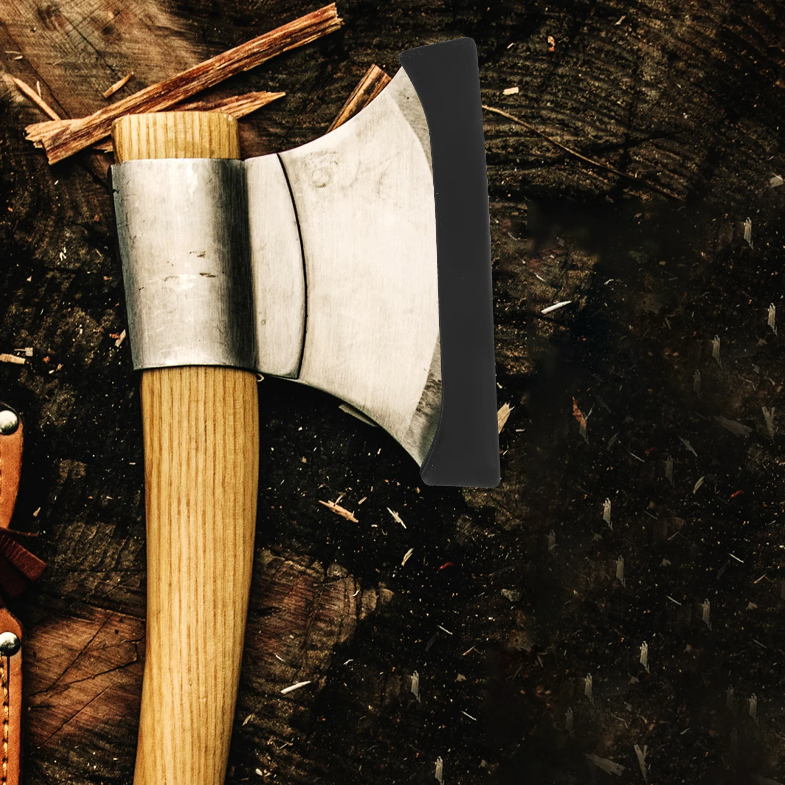 10 pçs capa de machado para cortar madeira acampamento machado caso resistente à umidade durável ferramenta guarda ao ar livre machos dividir jardinagem