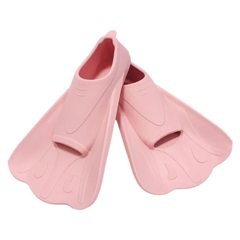 Kids Fins For Swimming Short Snorkeling Short Training Fins For Swimming Pool Swimmer Accessories Swimming Gear For Beginners