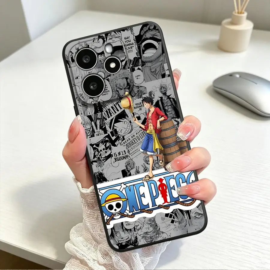 Phone Cover Case for Xiaomi Redmi Note 17 15 12 11 14 13 Pro Plus 14C 12C 13C A3 17 A1 K80 K40 A4 A5 15C 15A Ones Pieces Luffys