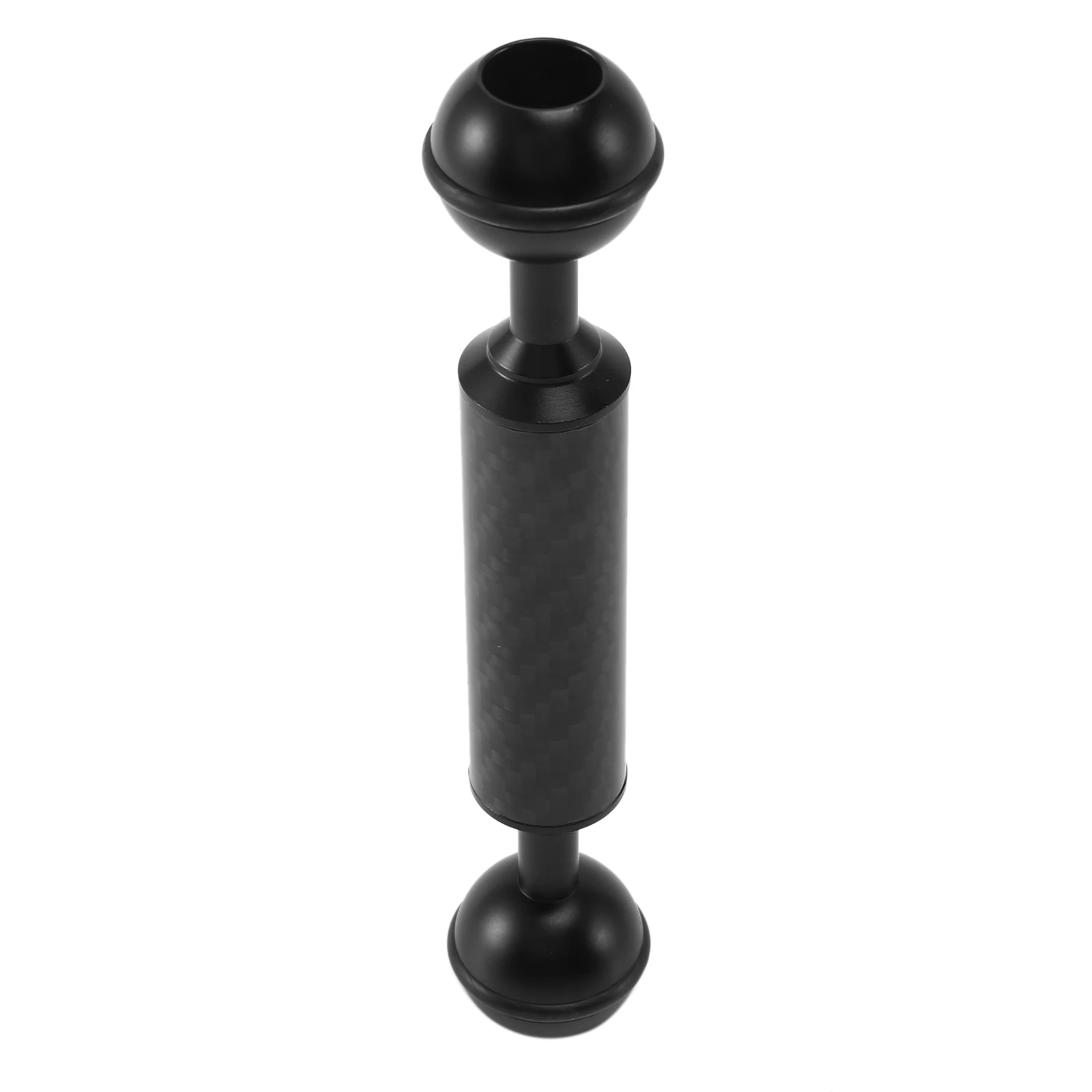 FULL-Carbon Fiber Float Extension 1 Inch Dual Ball Diving Camera Photography D20mm 5 Inch Light Underwater Buoyancy Tripod