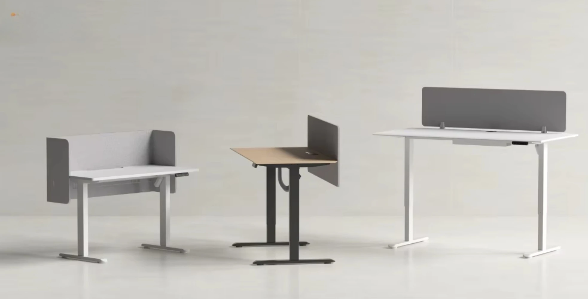 Dual Motor Electric Adjustable Standing Desk Height Adjustable Desk Frame Sit Stand Desk
