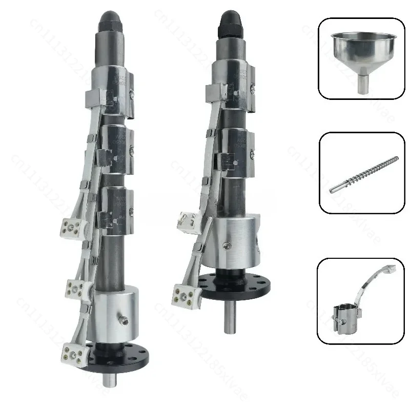 Desktop Microplastic Extruder 3D Printer Compound Powder Line 16mm 20mm Screw And Barrel With Flange Extrusion Replacement