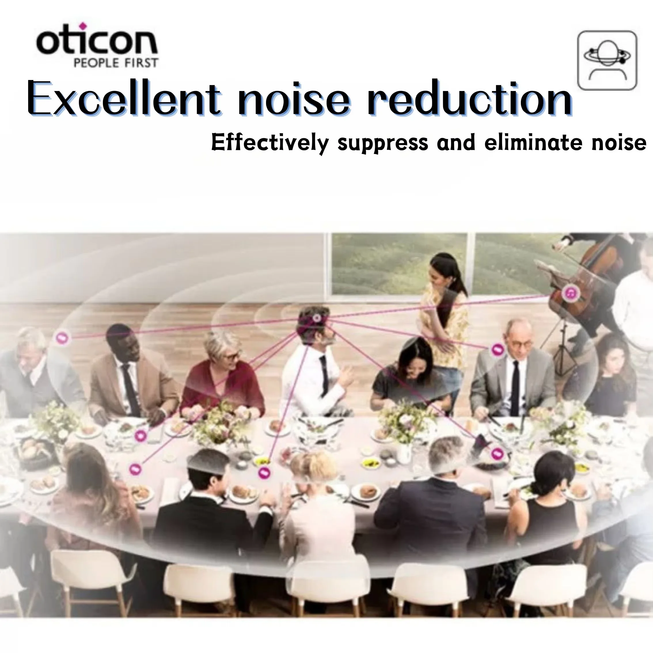 Oticon REAL 1 REAL 2 REAL 3 miniRITE T R hearing aid 48 channel Bluetooth direct connection rechargeable computer programming