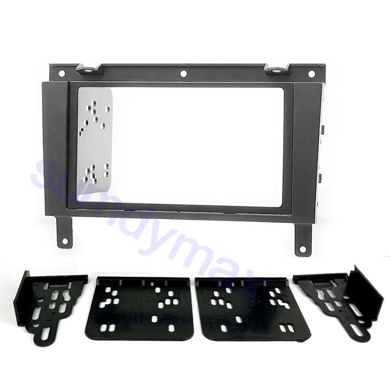 Double din Car Radio Fascia for VOLKSWAGEN Gol Pointer 1999-2006 2din car DVD Stereo Frame Plate Adapter Mounting Dash