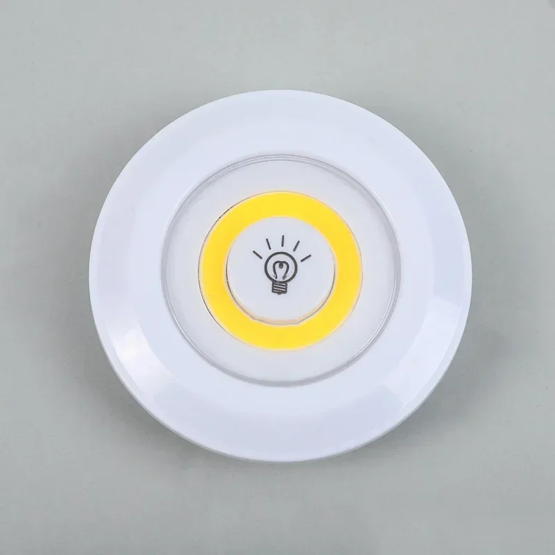 LED Wireless Reading Light Dimmable COB Remote Under Cabinet Light Staircase Aisle Kitchen Closet Bathroom Night Lights