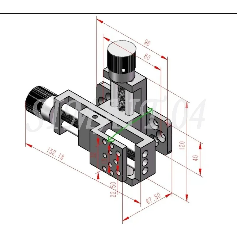 

Промышленный струйный принтер: специальный кронштейн для точной настройки печатающей головки, линейный поперечный слайдер (оси XY) для прецизионного оборудования