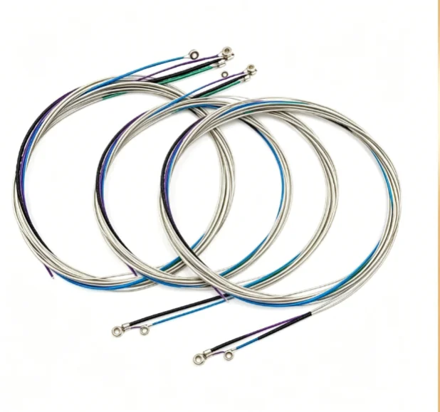 5 String Violin Strings E A D G C,Medium Soft Alloy Fiddle Strings for 4/4 3/4 Violin & 15