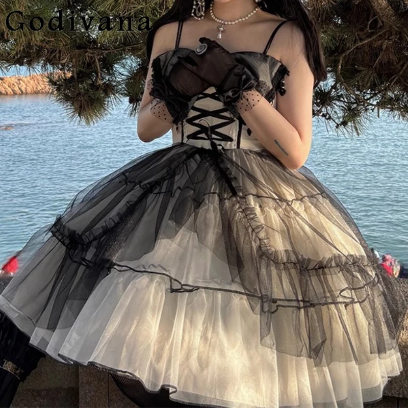 Black lace mini dress-AliExpress