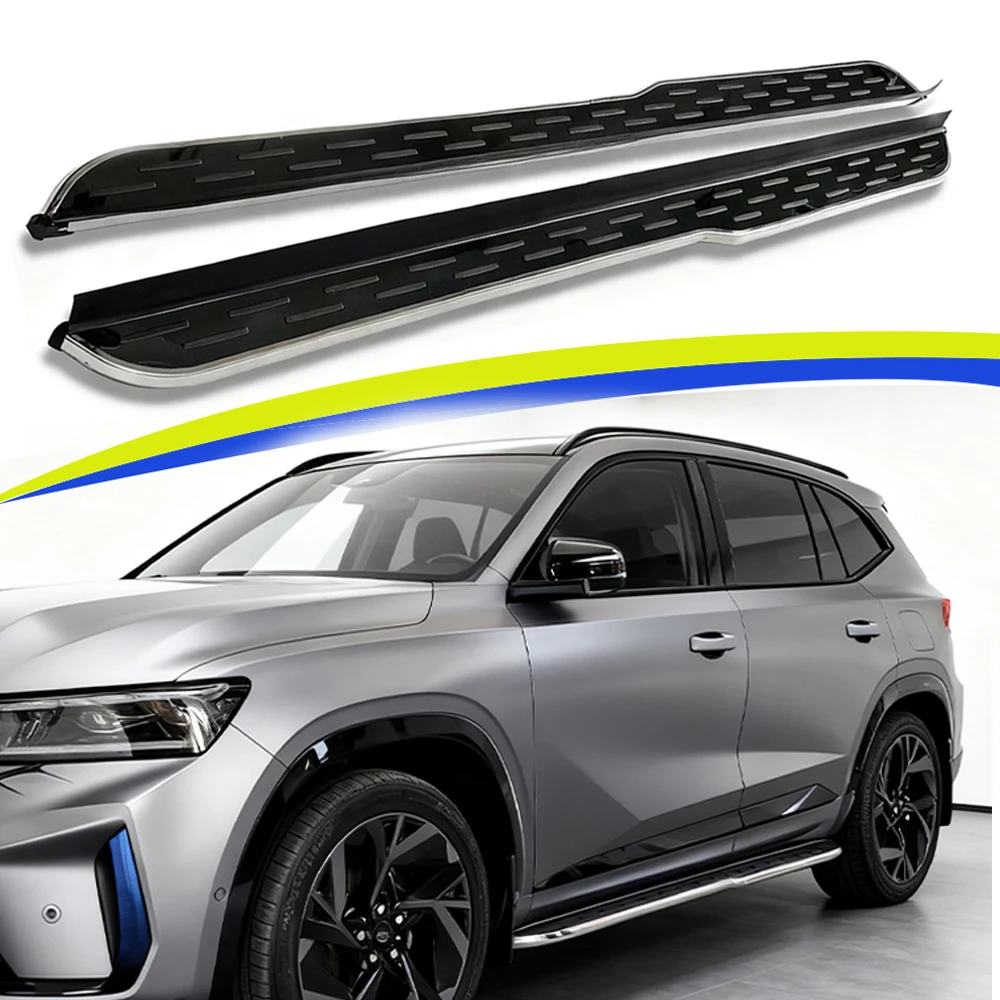 

2pcs Aluminum Alloy Running Board fit for Geely Monjaro Geely Xingyue L 2021-2025 2026 Side Step Nerf Bar pedal accessories