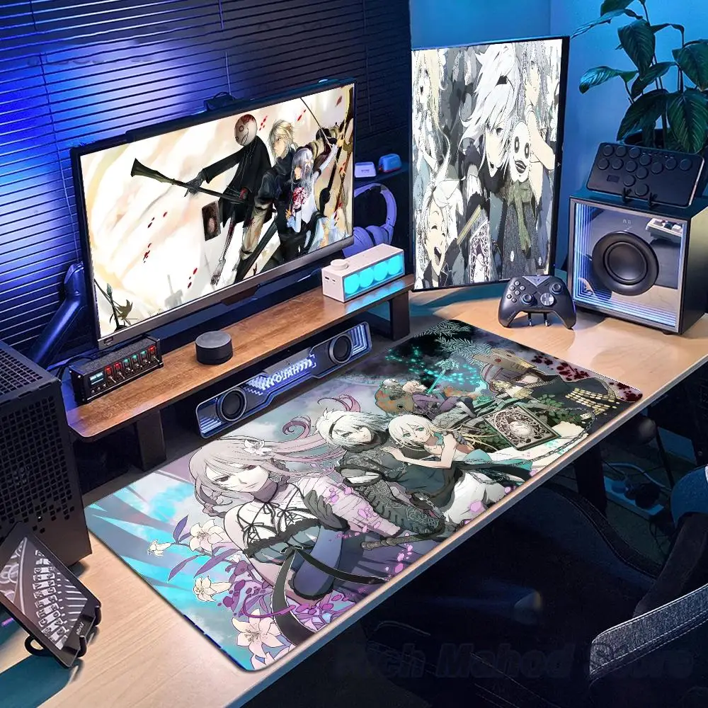 NieR Replicant Mouse Pad Mousepad Large Gaming Mouse Pad LockEdge Thickened Computer Keyboard Table Desk Mat