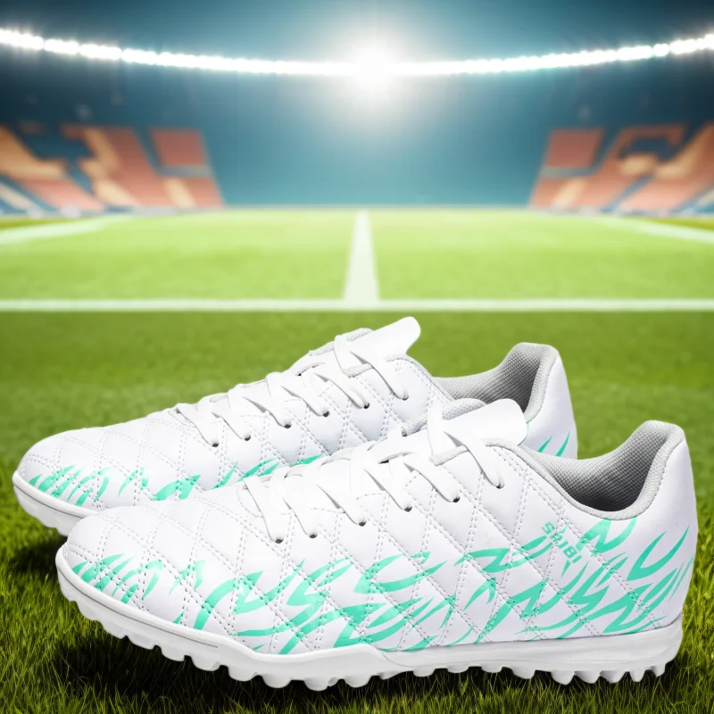 

New TF Men Kids Soccer Shoes Professional Training Football Boots Men Soccer Cleats Sneakers Children Turf Futsal Football Shoes