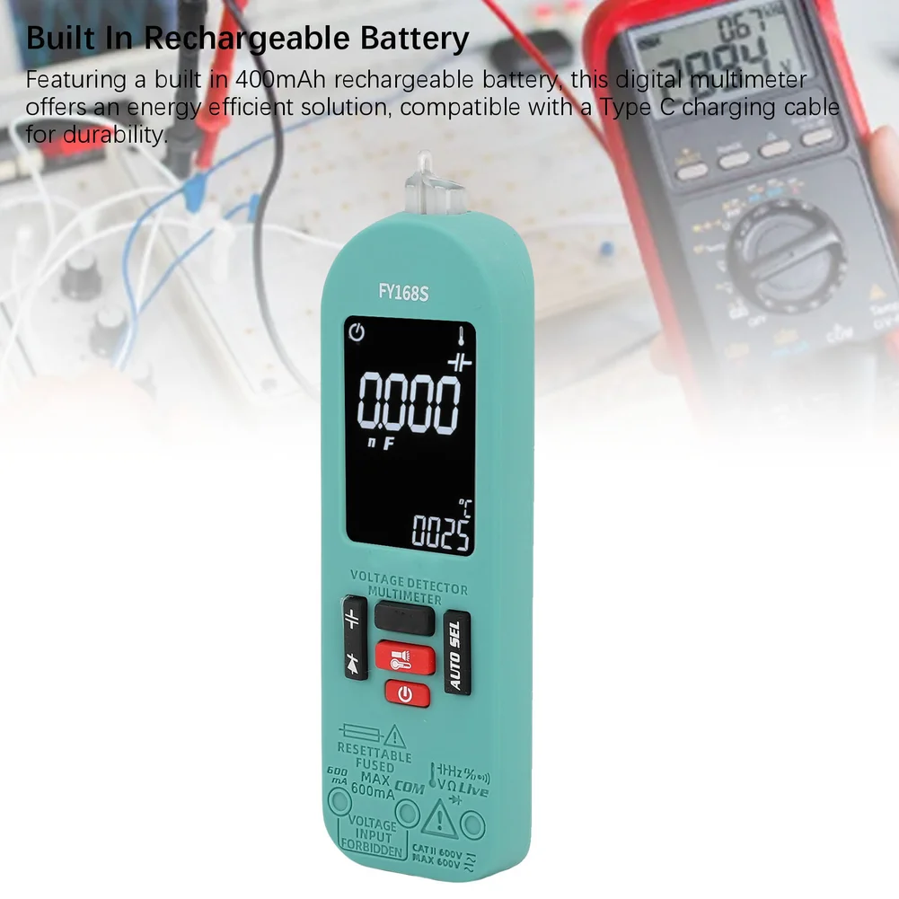 Multimeter With Circuit Break Detection Battery Tester Digital Multimeter Non-contact Voltage Sensing Electrical Repair