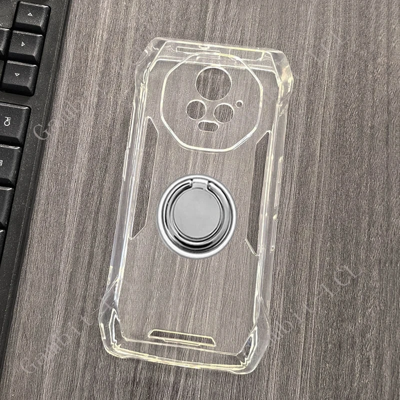 For Blackview Xplore 2 6.73" 2025 Xplore2 Back Ring Holder Bracket Phone Cover TPU Soft Silicone Case On BlackviewXplore2