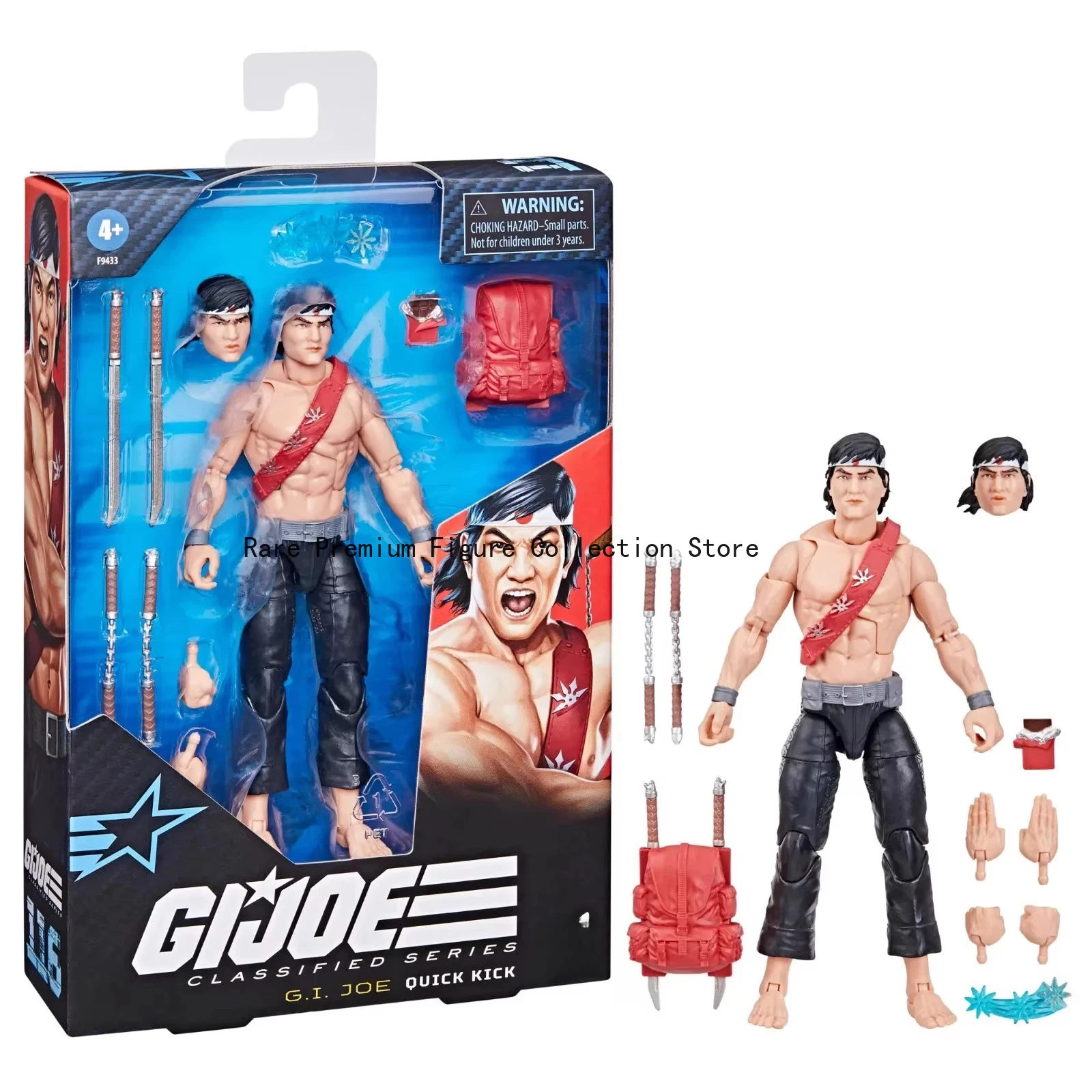 

Оригинальный G.I. Коллекционная подвижная фигурка Joe Classified Series 21666 Budo, 6 дюймов, для фанатов и коллекционеров