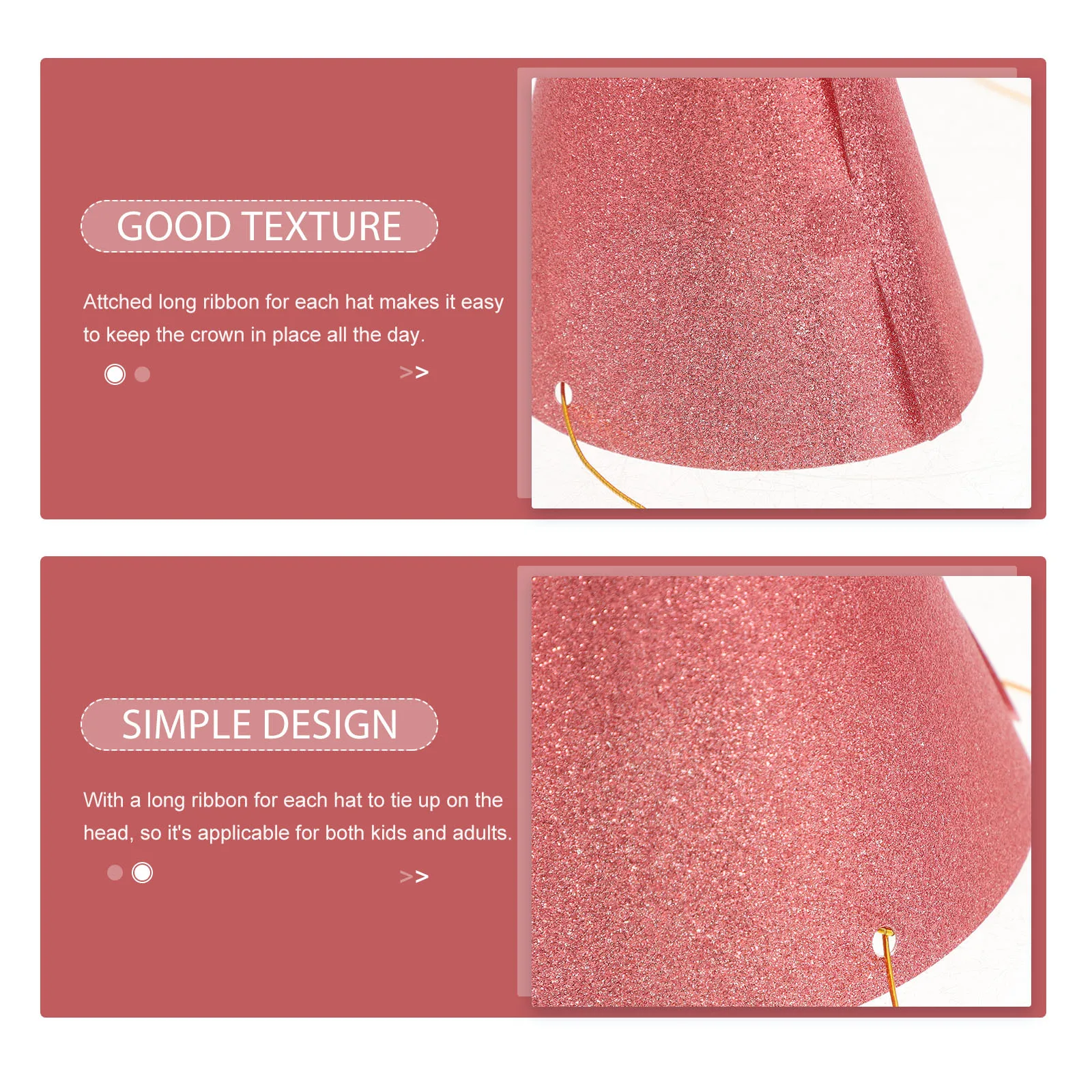 

12pcs Decorations Hat Birthday Kids Hat Birthday Toddler Toddler Baby Crowning Crown Crown