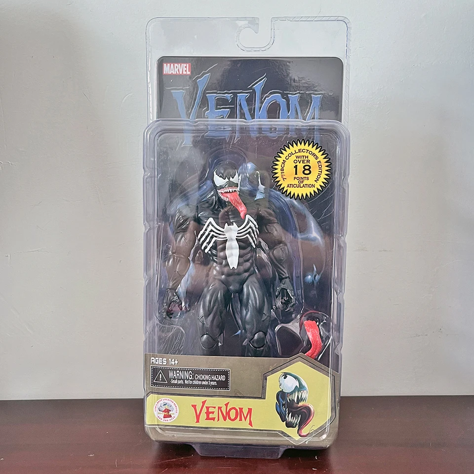 Venom Spider Action Figure Long Tongue Venom Carnage Joints