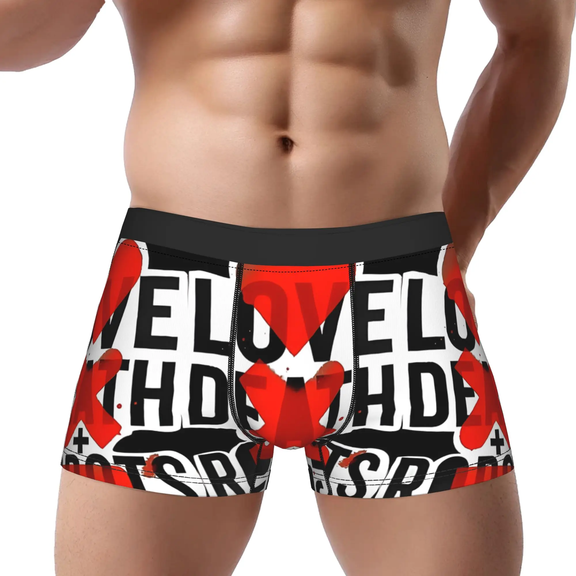 lLove Death Robots lLove Death and Robots Underpants Breathbale Panties Men's Underwear Comfortable Shorts Boxer Briefs