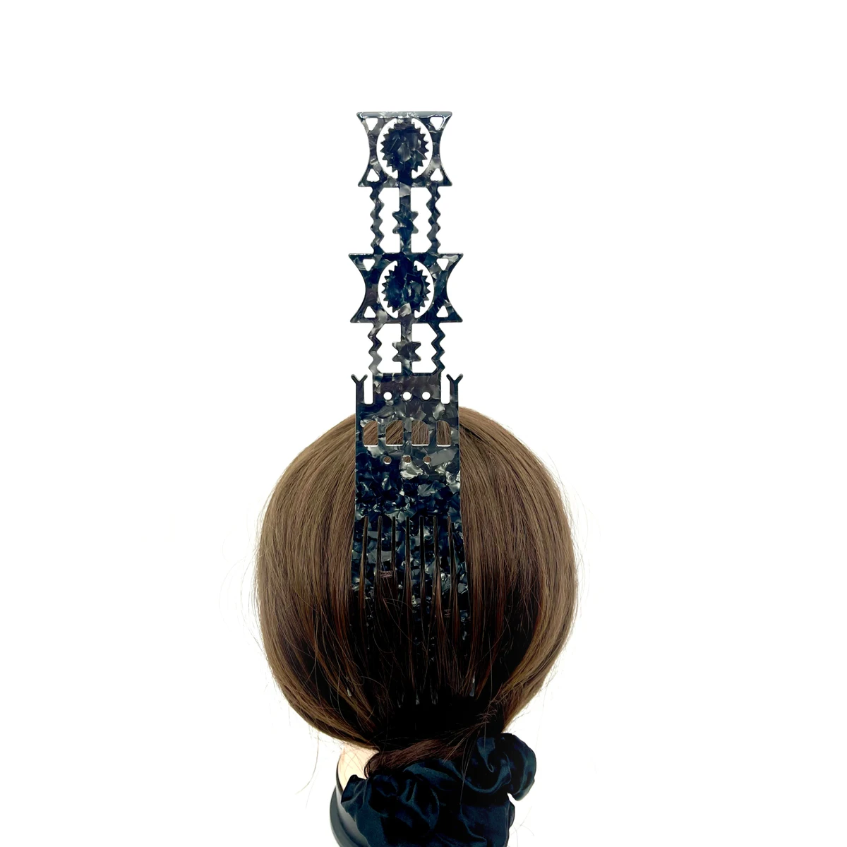 New Samoan Men Combs Black White Color Hair Combs For Samoa Tonga Hawaii Old Traditional Combs Hair Clips