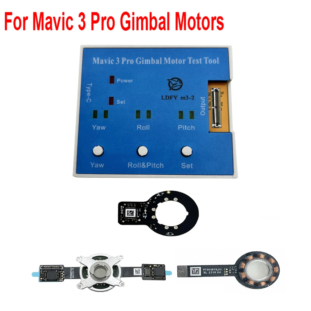 High Quality Gimbal Motors Tester for DJI Mavic 3 Pro Gimbal Yaw/Roll/ Pitch Motors Check Device In Stock