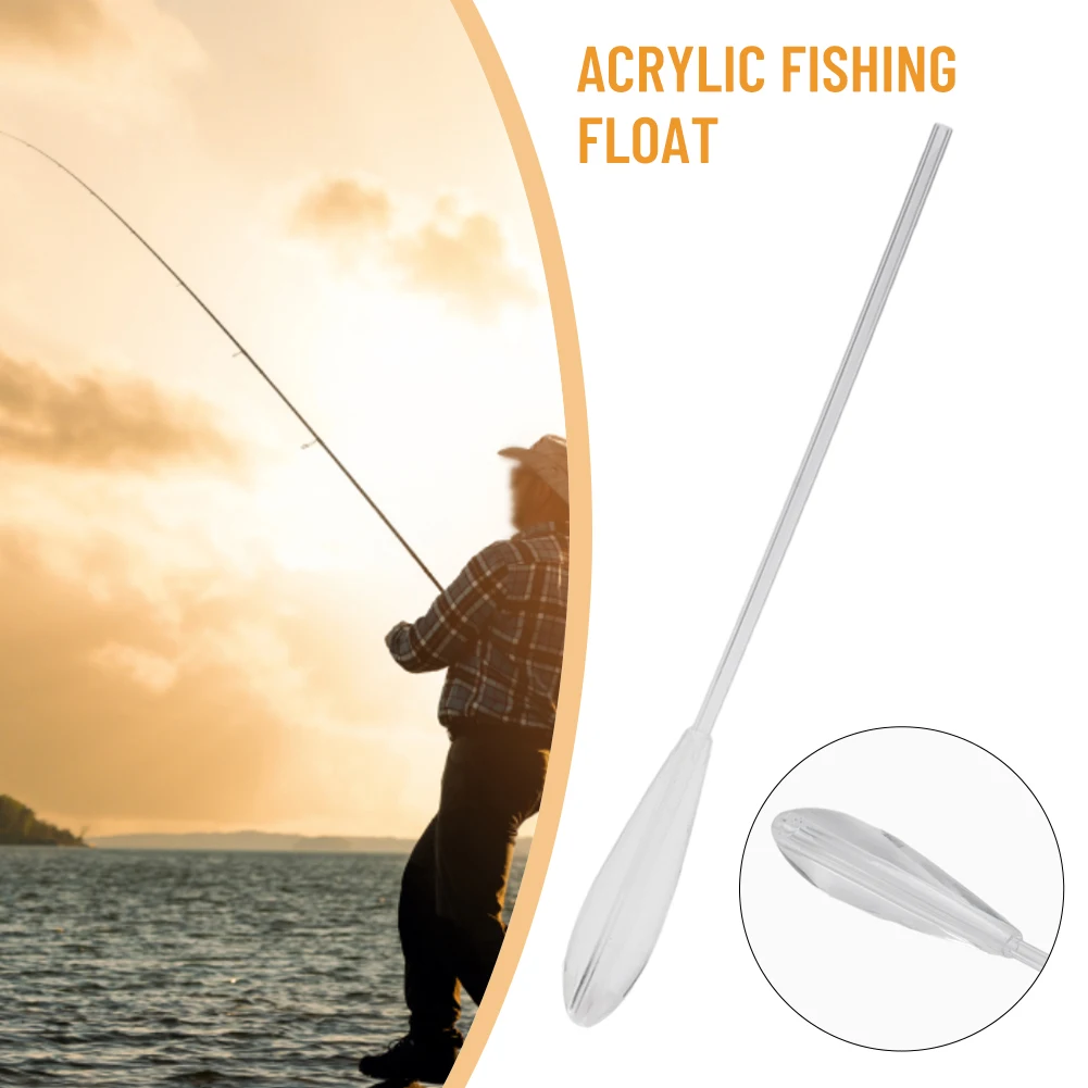 

1 Pcs Acrylic Fishing Float Fly Fish Pose Sinking Clear Floats 5g 10g 15g 20g Pesca Iscas Tackle Fishing Accessories