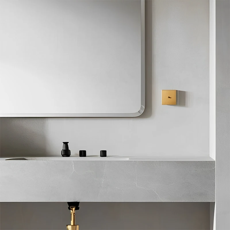 Avoir Metal Panel Toggle Switch 2-drożny złoty miedziany dźwignia Gniazdo zasilania na ścianie Wtyczka europejska Port ładowania USB typu C Ściemniacz oświetlenia panele ścienne przelacznik swiatla gniazdko elektryczne — zdjęcie 5