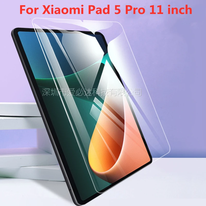 Tablet pełna pokrywa szkło hartowane dla Xiaomi Pad 5 Pro 5pro 11 cal folia zabezpieczająca ekran