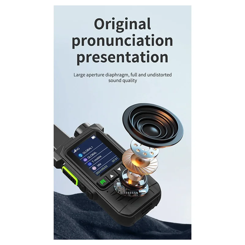 A68Z EU-Plug Intercom Fleet Global Intercom POC Fast Intercom No Distance Call PTT 50000 Km Card